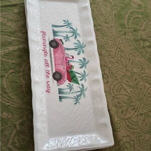 COPY - Platter Christmas Flamingo